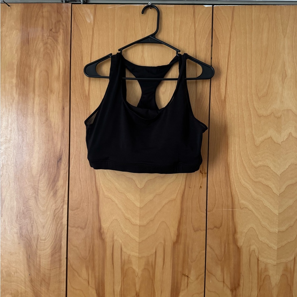 Black Women's Sports Bra